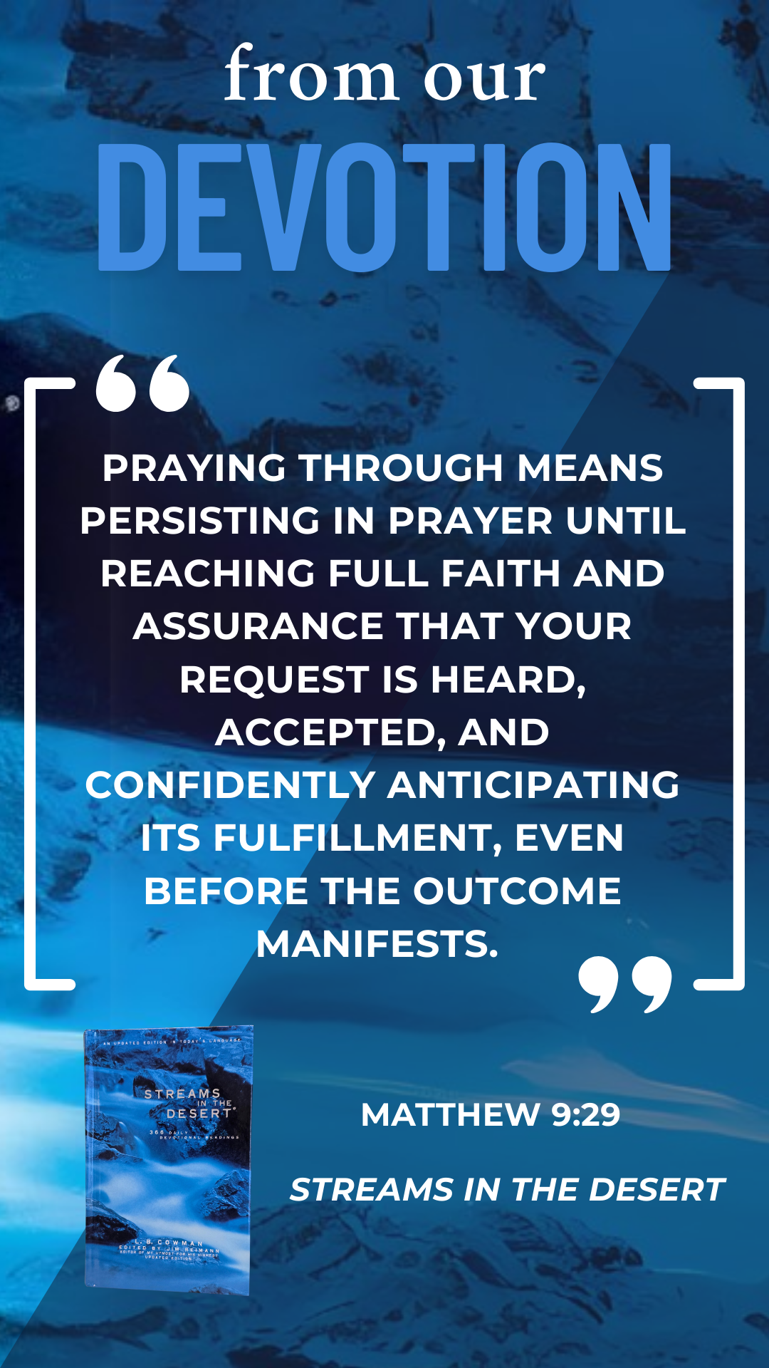 daily devotion quote
